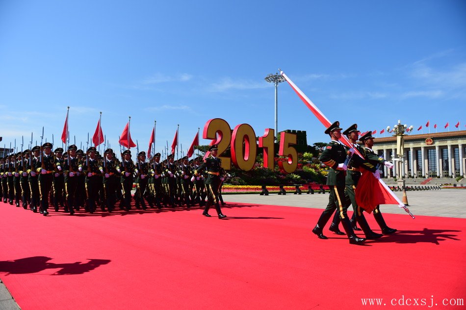 9月3日抗戰(zhàn)勝利70周年紀(jì)念現(xiàn)場(chǎng)報(bào)道圖-1